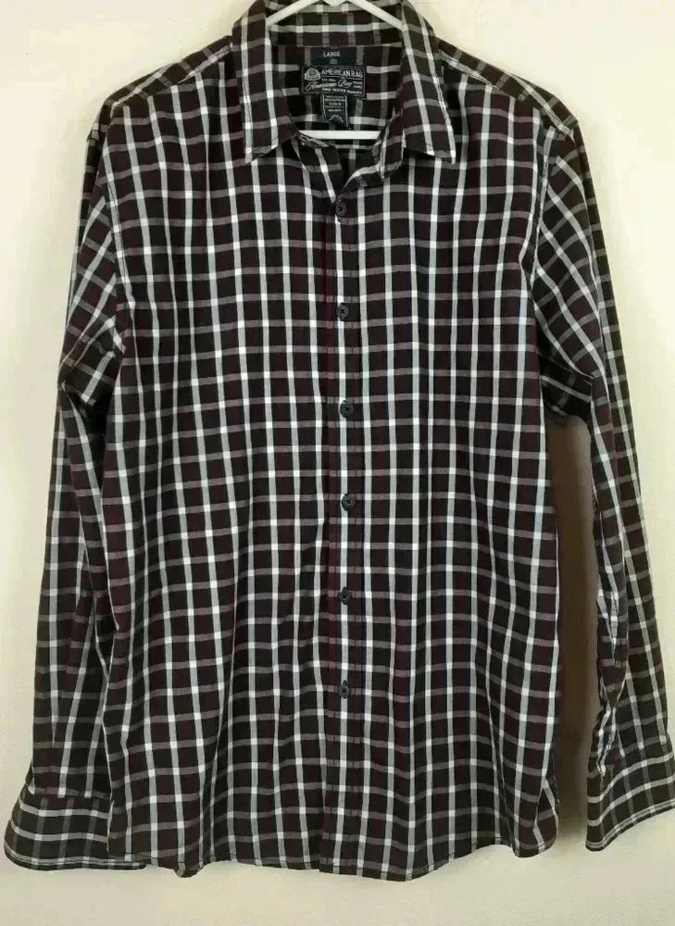 AMERICAN Rag Button down Size Large EUC - Picture 1 of 6